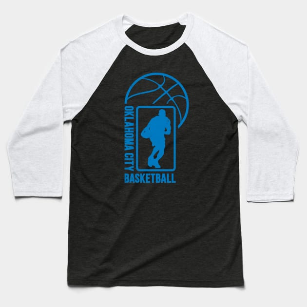 Oklahoma City Basketball 02 Baseball T-Shirt by yasminkul